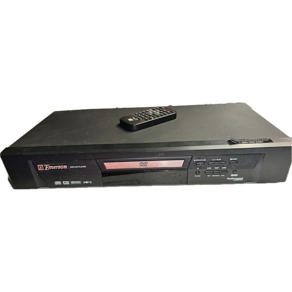 Emerson DVD/CD‎ Player Model EWD7002 Includes Remote Tested Works